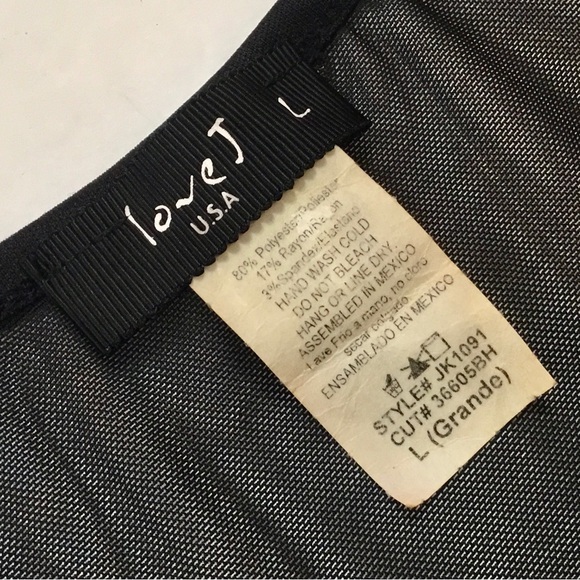 Love J Vintage Leopard Print Peplum Top - Picture 5 of 5